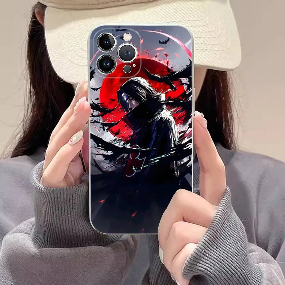 Classic Anime Narutos Uchiha Itachi Phone Case For iPhone