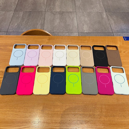 Original Liquid Silicone For Magsafe Magnetic Case For iPhone