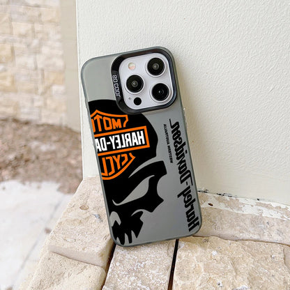 Motorcycles Phone Case Candy Matte Shockproof Harleys Davidsons Cover For iPhone