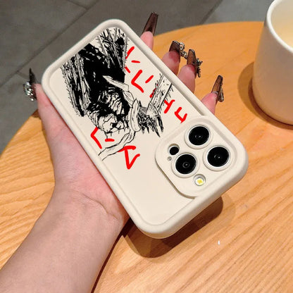 Anime Chainsaw Man Shockproof Phone Case For iPhone