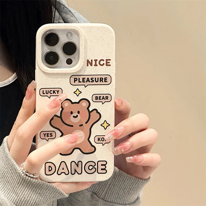 Cute Cow Silicone Phone Case
