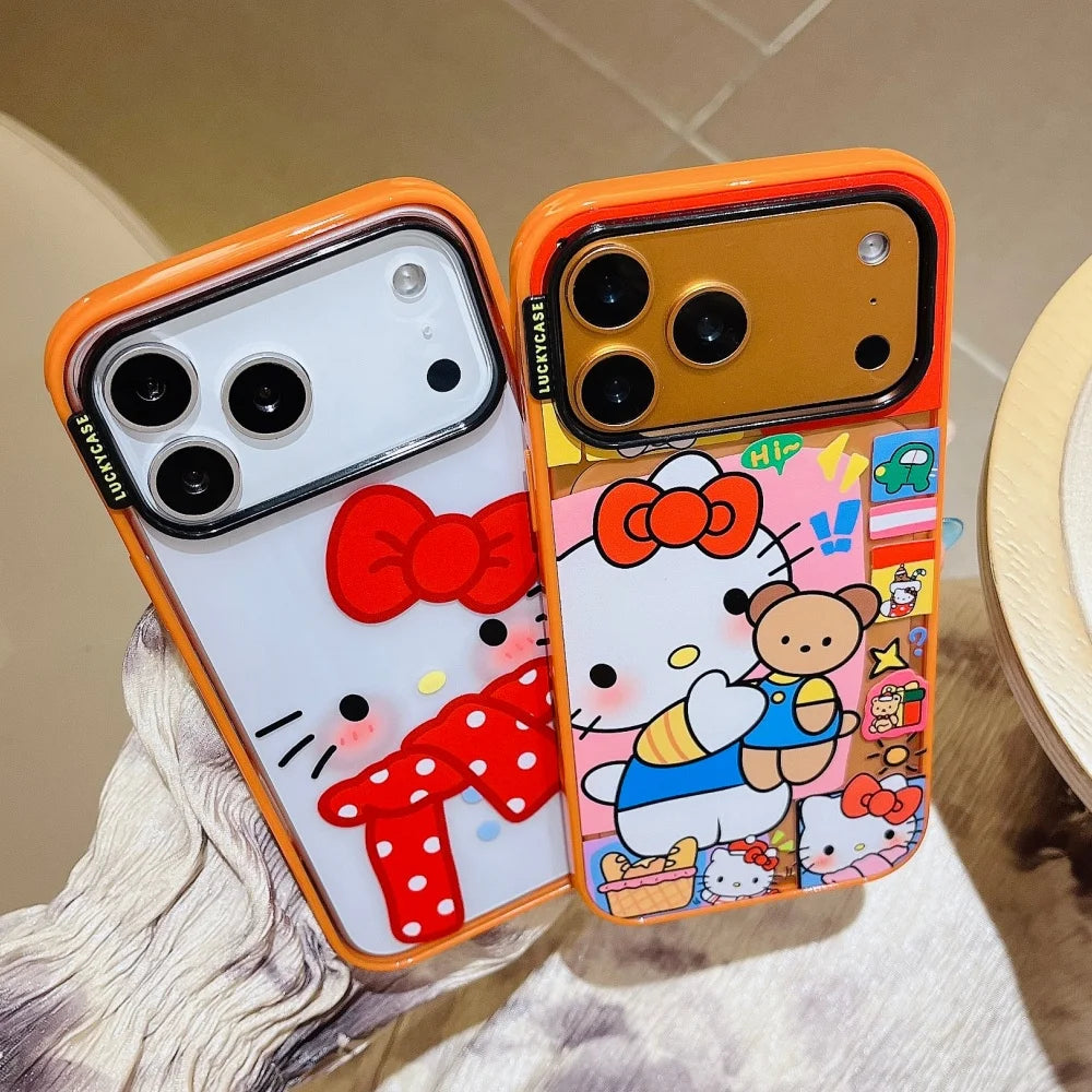 4 Types Of Autumn And Winter Kitty Cat Phone Cases Suitable For iPhone