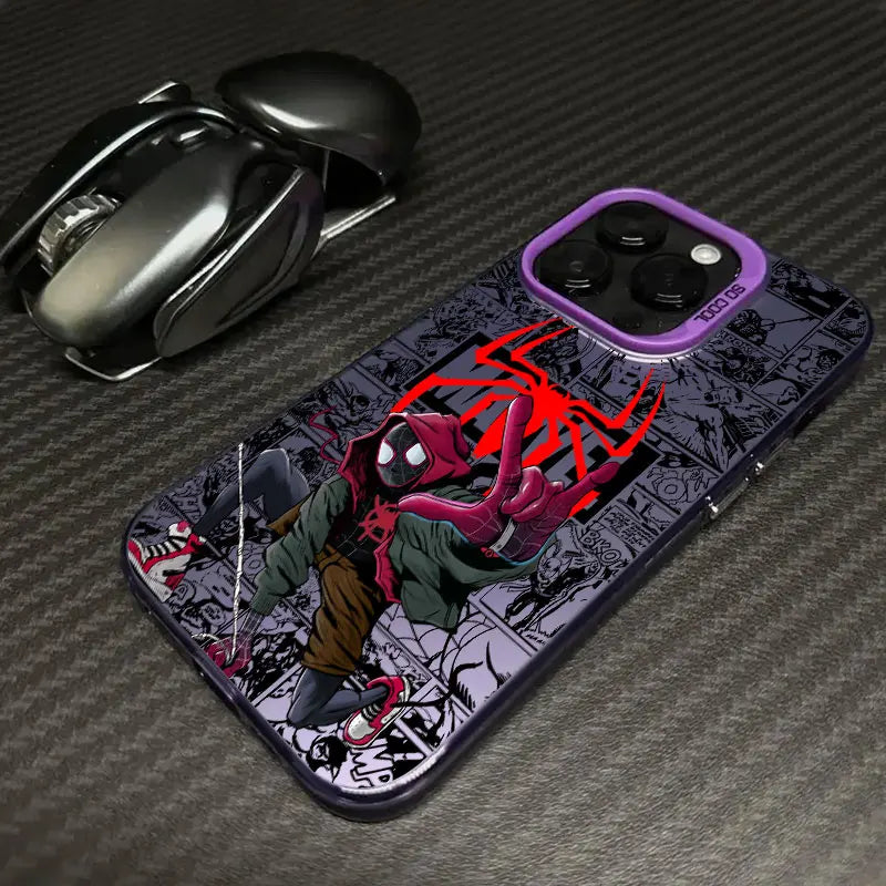 Marvel Spiderman Miles Morales Gwen Phone Case For iPhone