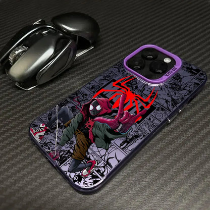 Marvel Spiderman Miles Morales Gwen Phone Case For iPhone