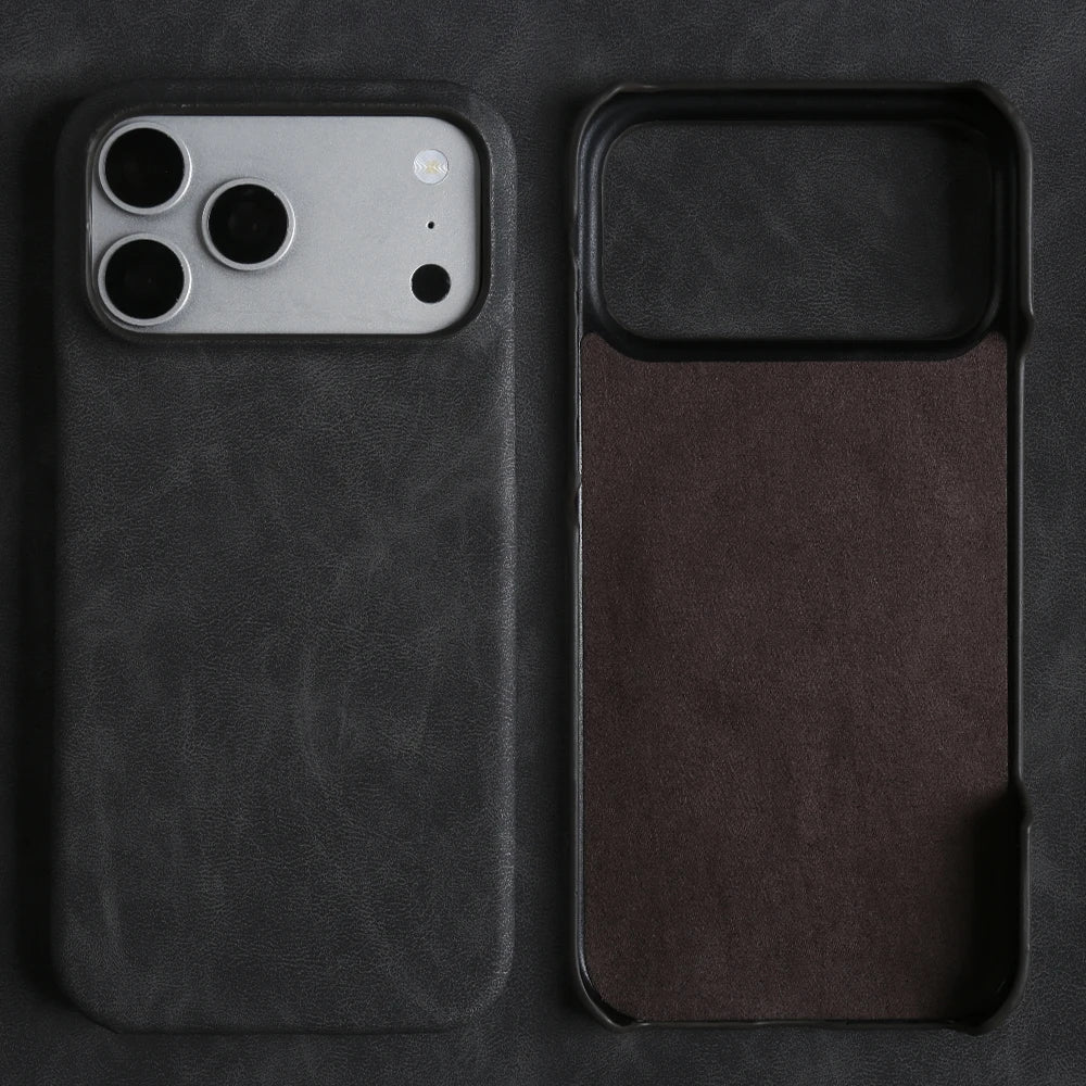 Light Luxury Fashion Business Leather Case For iPhone