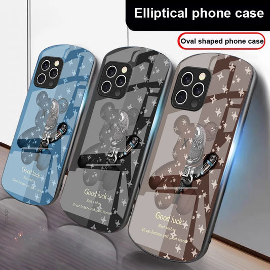 Brown Machine Bear For iPhone