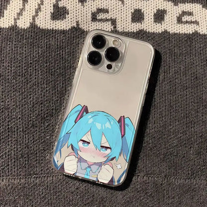 Anime Hatsune Miku Tpu Mobile Phone Case Suitable For Apple