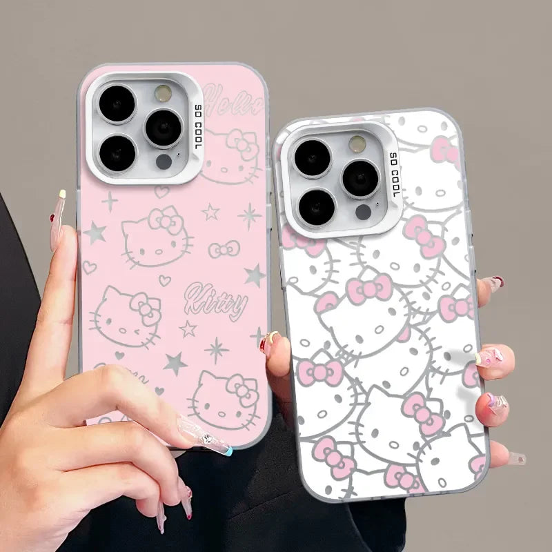 Hello Kitty Star Cute Phone Case For iPhone