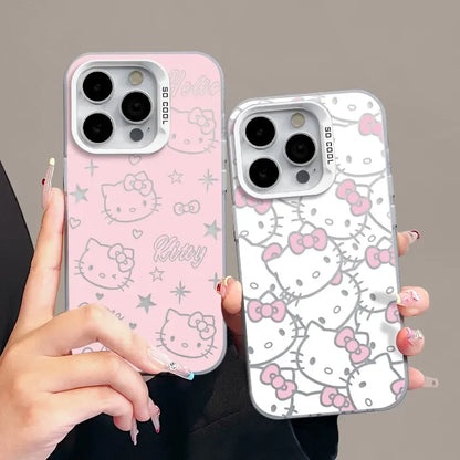 Hello Kitty Star Cute Phone Case For iPhone