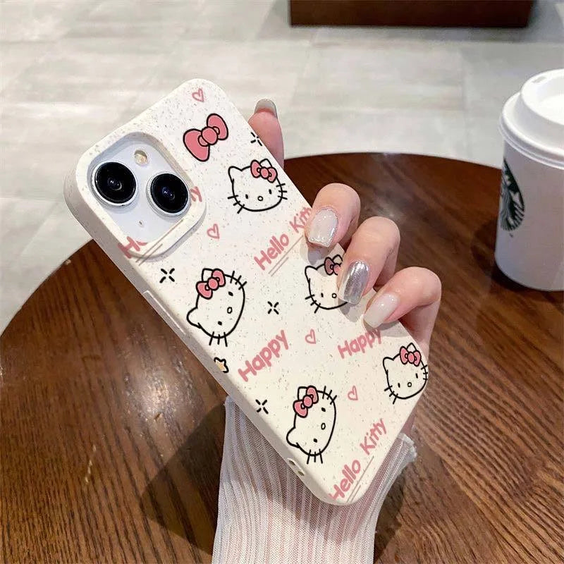 Hello Kitty Cute KT Phone Case For iPhone