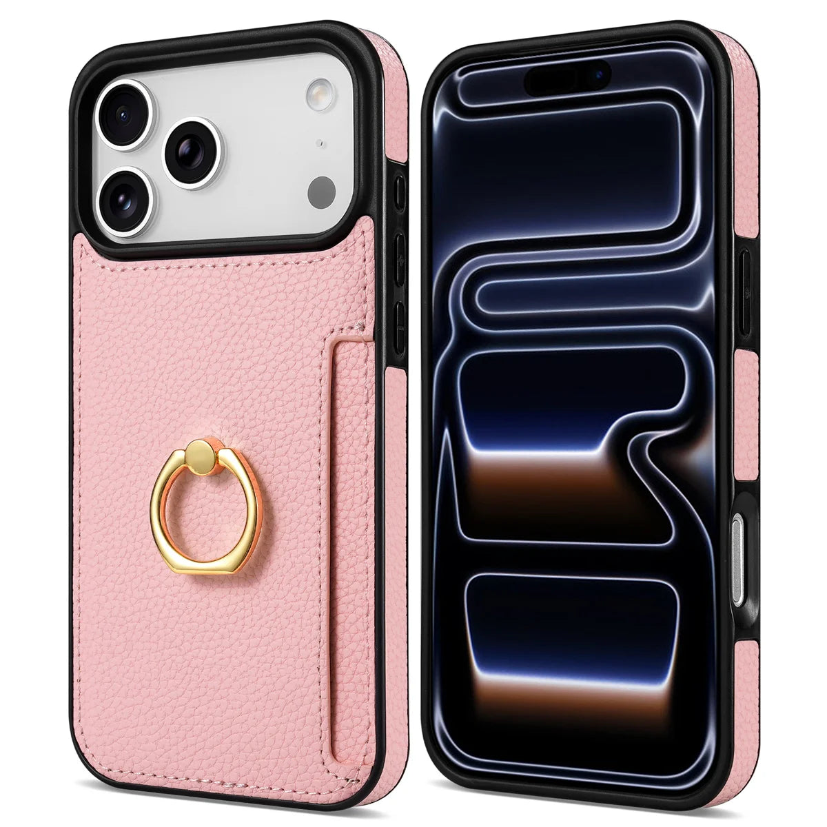 Leather Wallet Card Solt Phone Case For iPhone