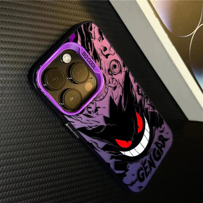 Pokemon Gengar Shockproof Dustproof Frosted Case For iPhone