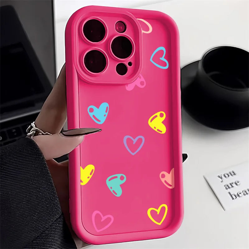 Cute Little Love Heart Phone Case For iPhone Case iPhone