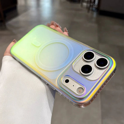 Aurora Colorful For Magsafe Matte Case  For iPhone