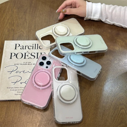 Fashion Macaron Cute Color Magnetic Phone Case