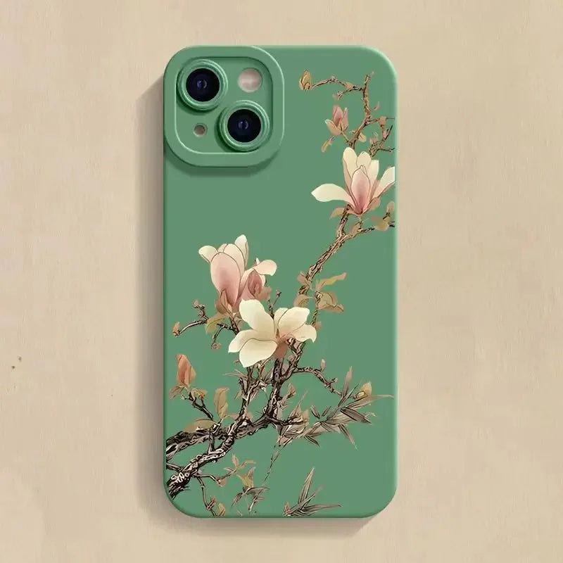 Flower and Bird Phone Case