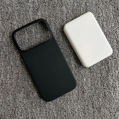 Half Pack Carbon Fiber For Magsafe Magnetic Phone Case For iPhone