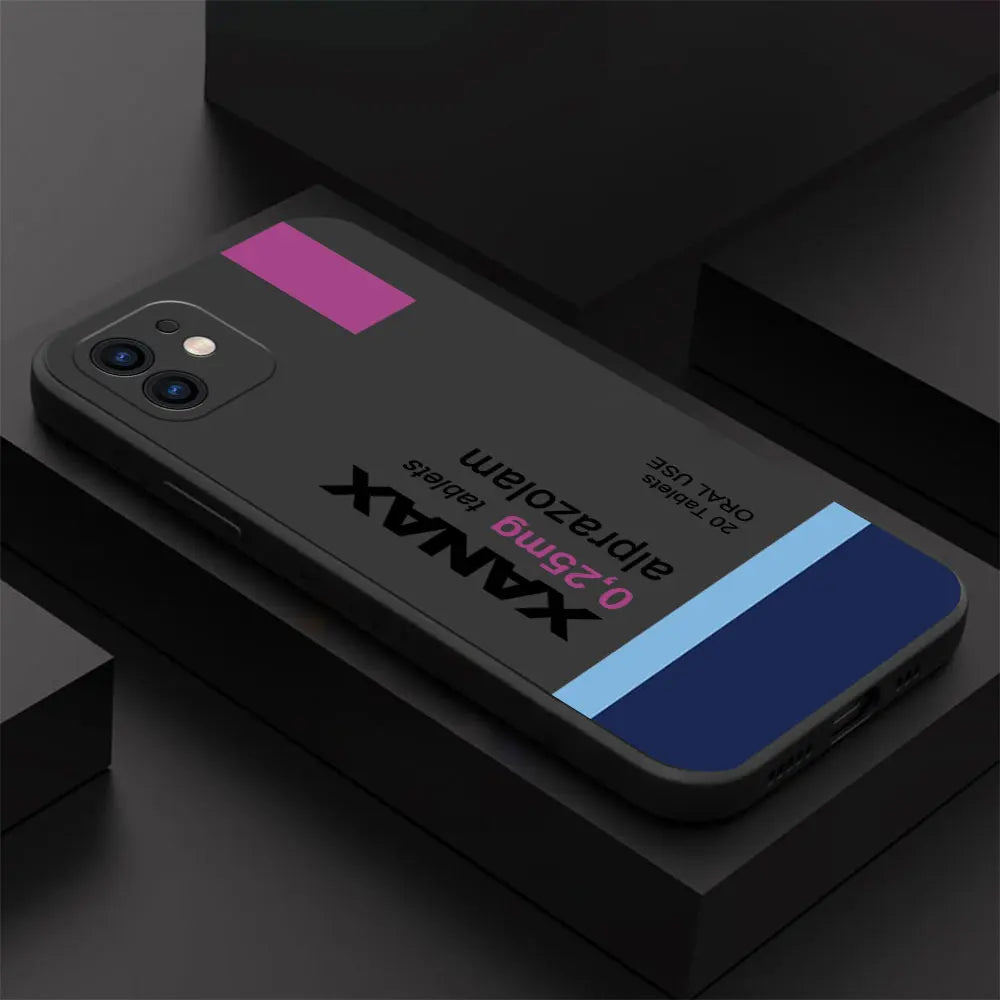 Luxury Fashion Xanaxs Phone Case For iPhone