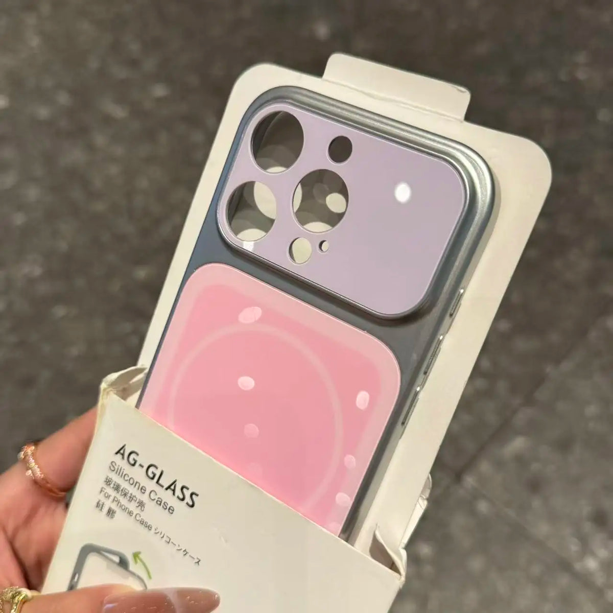 For Magsafe Candy Color Contrast Case For iPhone
