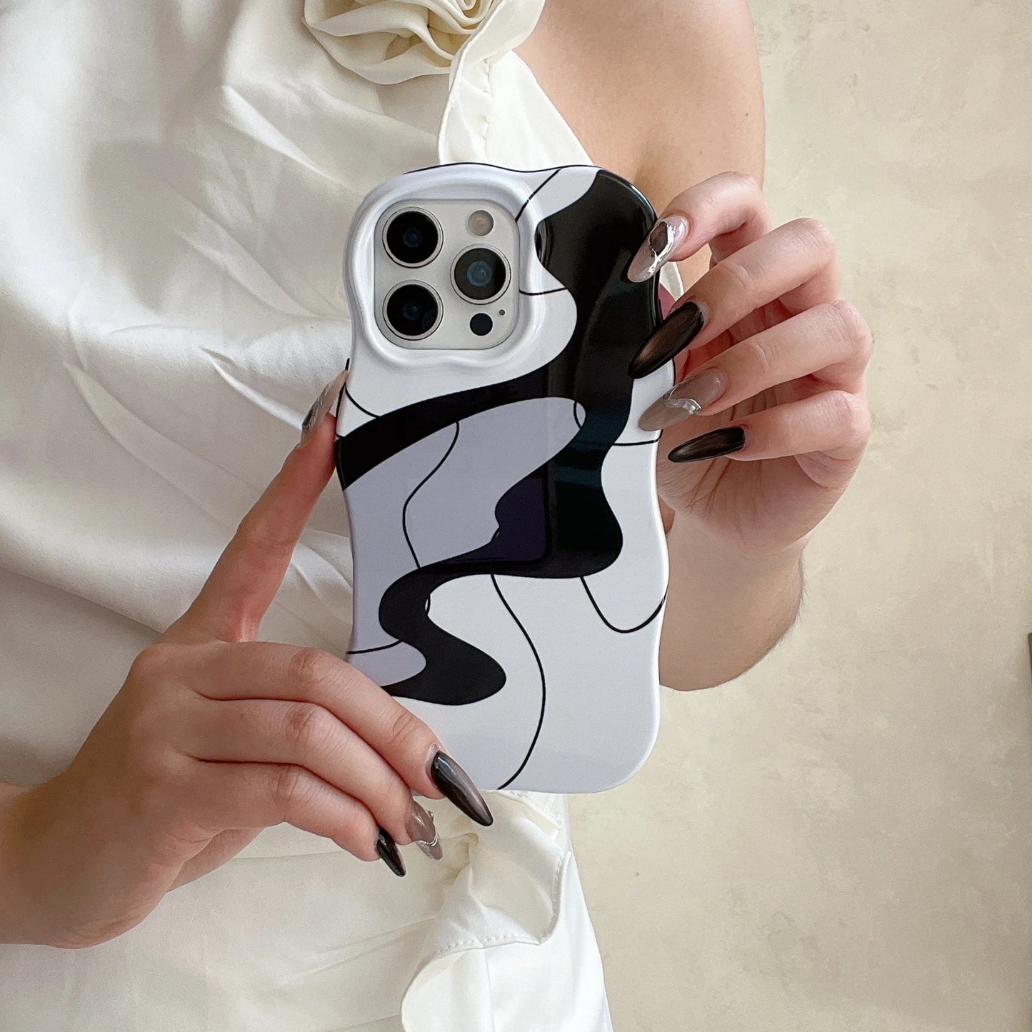 Stylish & Unique Various Colors Irregular Color Block Patterns Trendy Phone Case