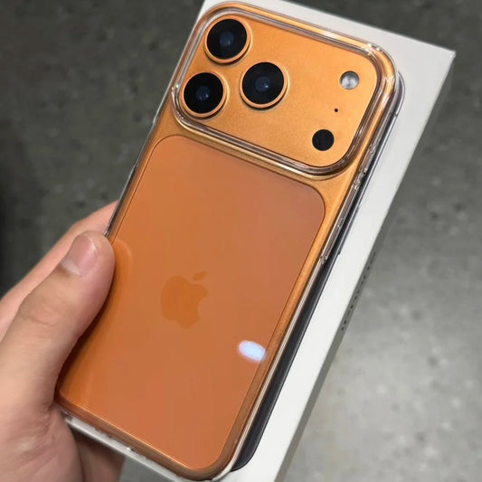 Transparent Shockproof Hard Acrylic Case For iPhone