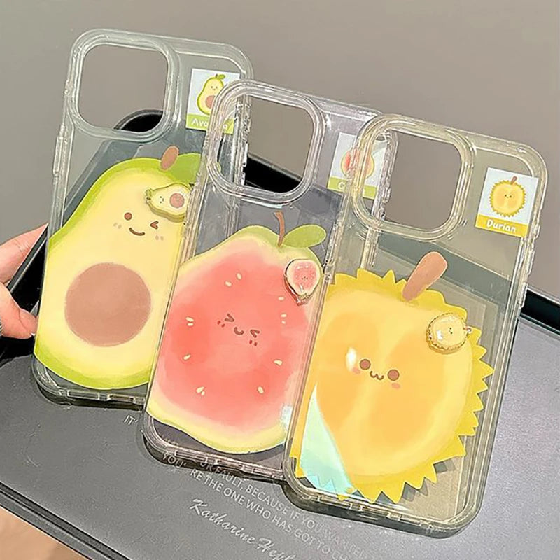 Guava Durian Avocado Phone Case