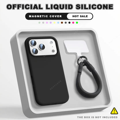 Wrist Strap Magnetic Phone Case For iPhone