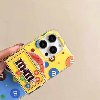 Cute Chocolate Bean Magnetic Phone Case