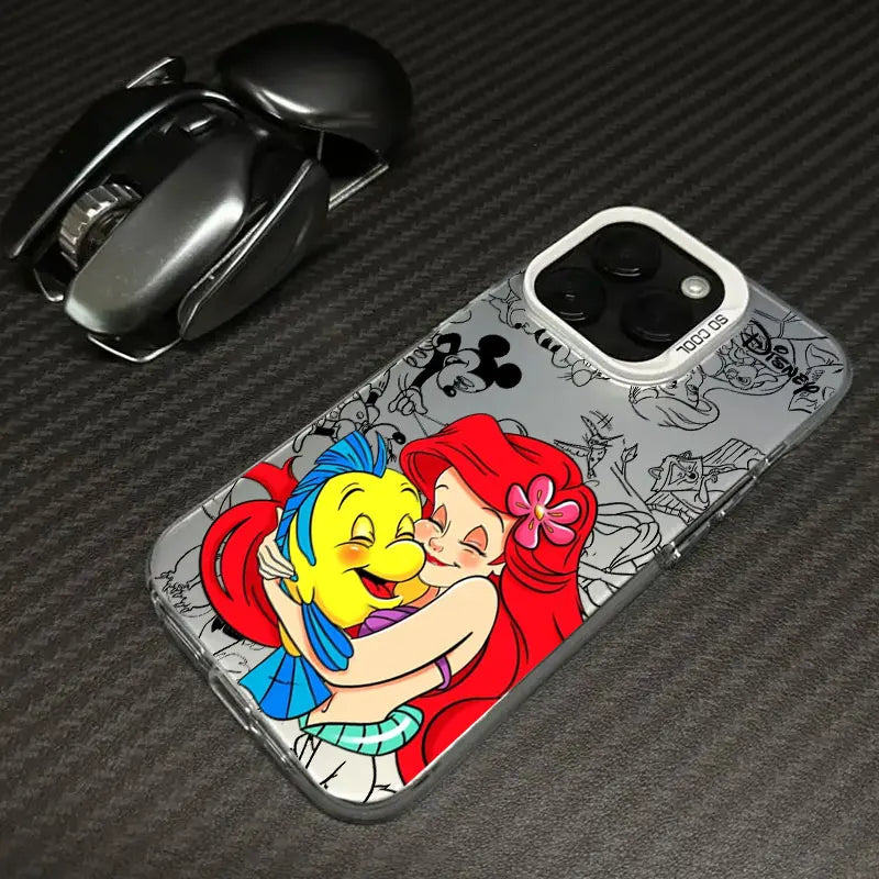 Disney The Little Mermaid Tinker Cartoon Phone Case For iPhone