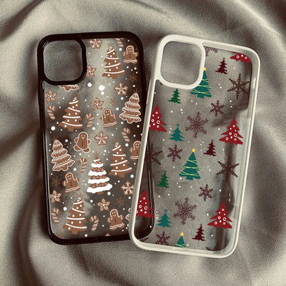 Christmas Tree Snowman Phone Case