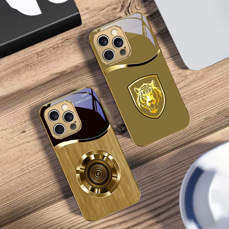 Metal Retro Pattern For iPhone