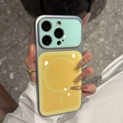 For Magsafe Candy Color Contrast Case For iPhone