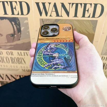 3D Grating Card White Dragon Monsters Phone Case  For iPhone