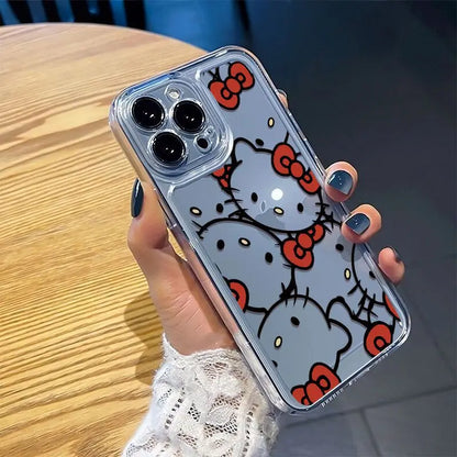 Hello Kitty Bow Lovely Phone Case For iPhone