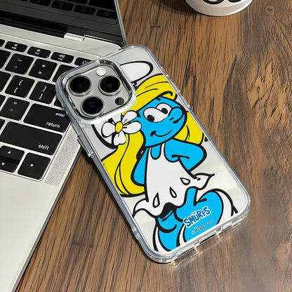Cartoon Cute The Smurfs New Phone Case For iPhone