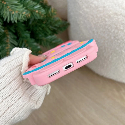 Kawaii 3D Cartoon Hello Kitty Soft Silicone Phone Case For iPhone