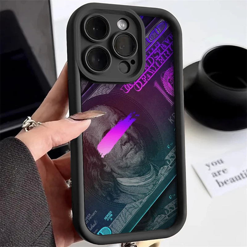 Hot Luxury Dollar Bill Money Mobile Phone Case