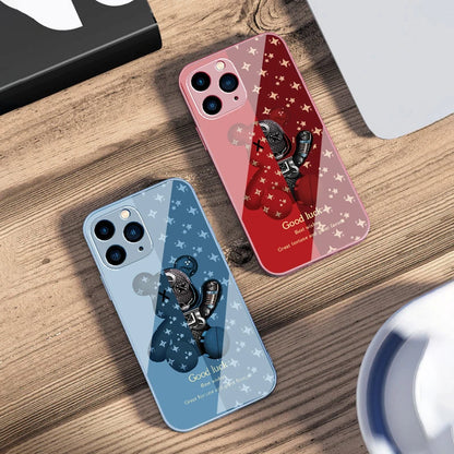 Brown Machine Bear  For iPhone