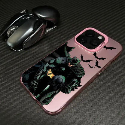 Cool Bats-Man Logo Hero Phone Case For iPhone