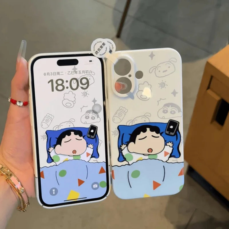 Good Night Crayon Shin-Chan Phone Case For iPhone
