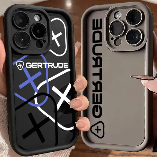 Fashion Luxury For Gertrudes Silicone Case For  iPhone