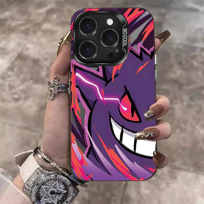 Cartoon Pokemon Gengars Pikachu Case For iPhone