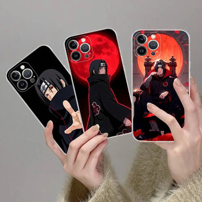 Classic Anime Narutos Uchiha Itachi Phone Case For iPhone