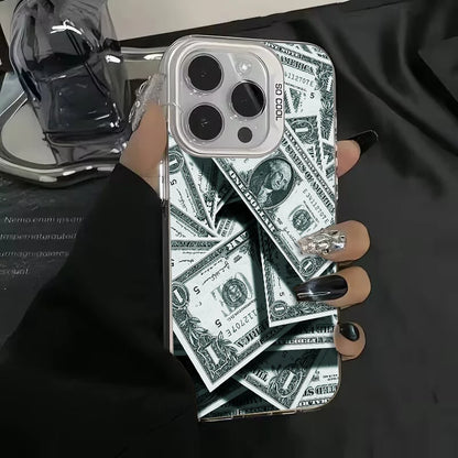 Cool Dollars Coverage Banknote Design Soft Phone Case