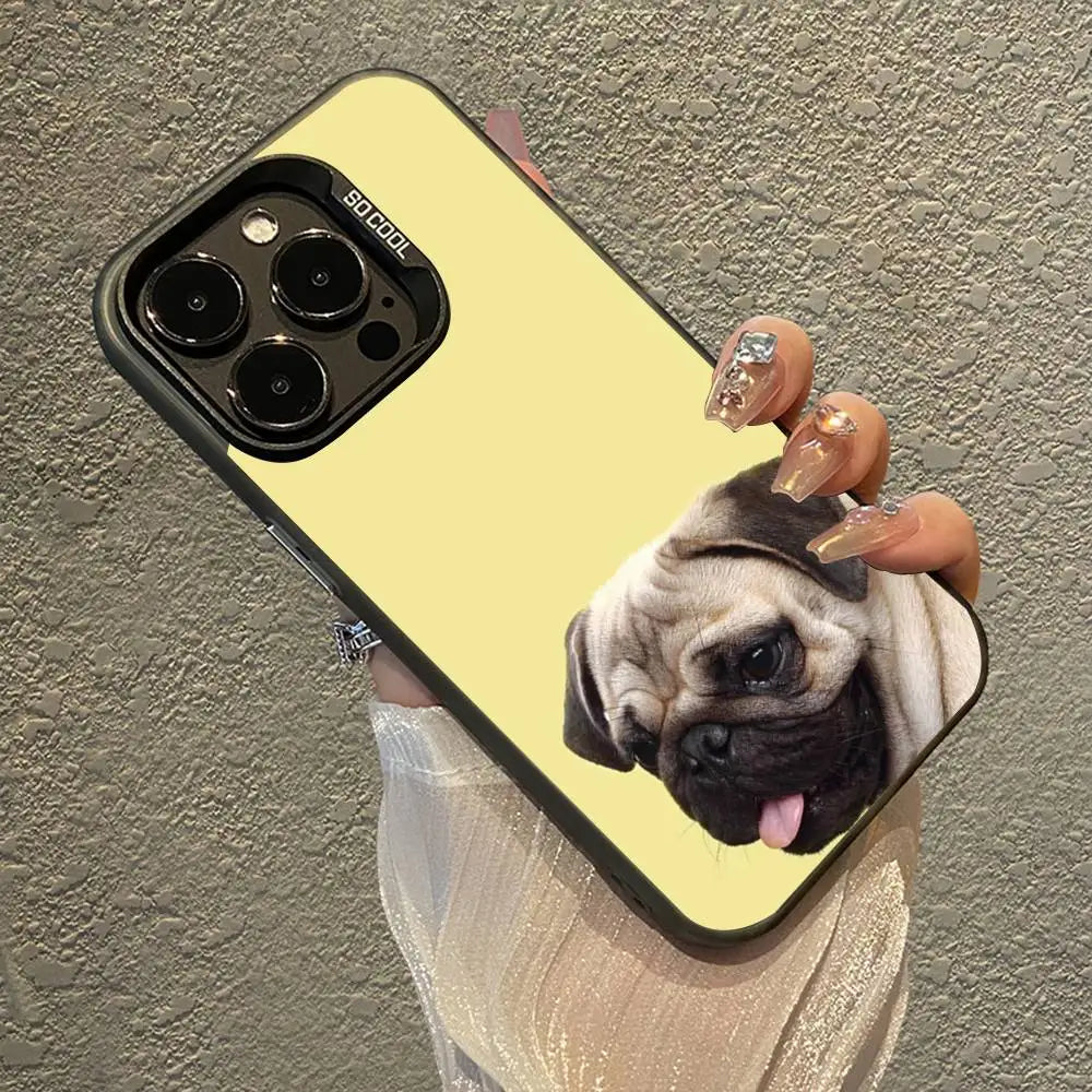 Pug Dog Phone Case For iPhone