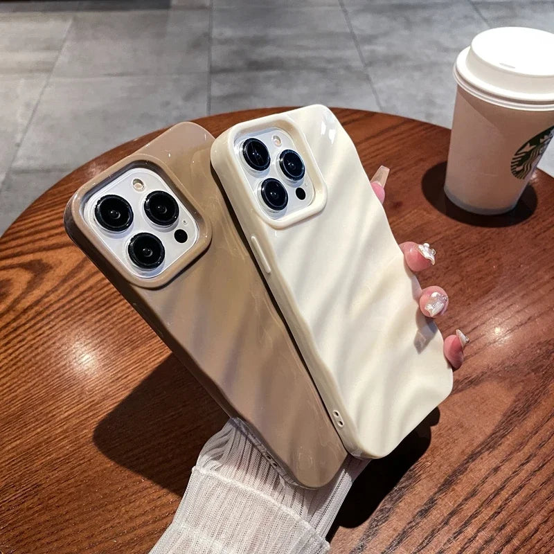 Candy Wavy Pattern Phone Case