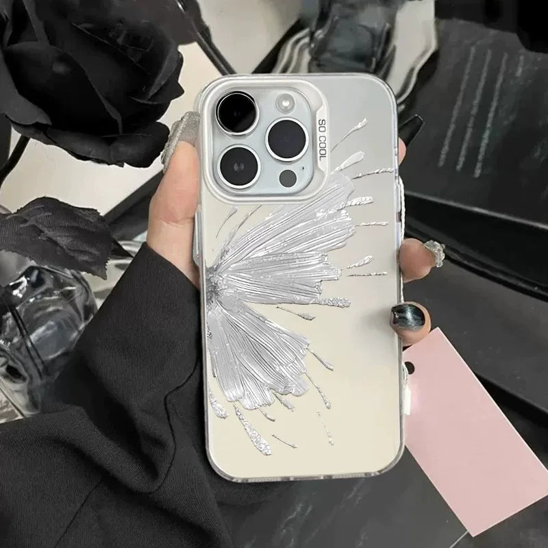Colorful Hollow Butterfly Phone Case