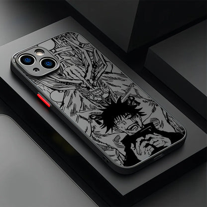 Anime Black Jujutsu Kaisens Phone Case iPhone
