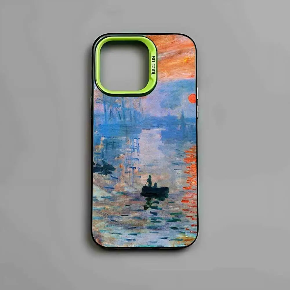 Sunrise Famous Painting By Moss Phone Case For iPhone