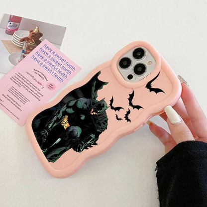 Cool Bats Man Logo Hero Phone Case For iPhone